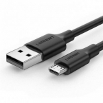 Кабель Ugreen US289 Micro USB Male To USB 2.0 A  Male Cable 2M (Black), 60138