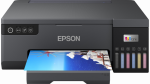 Принтер струйный цветной Epson L8050 C11CK37403, A4, до 22стр/мин, LAN, WIFI Direct, печать на CD/DVD, СНПЧ (6цвет)