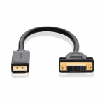 Конвертер UGREEN 20405 DP Male to DVI Female, 15cm ,Black