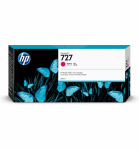 Картридж струйный HP F9J77A, 727, 300 мл, пурпурный