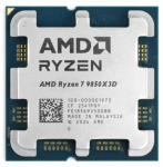 Процессор AMD Ryzen 7 9850X3D, AM5, 4.7GHz base 5.6GHz Turbo, 96Mb L3, 8C/16T, 100-000001973, TRAY