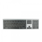 Клавиатура беспроводная Gembird KBW-1, 109 кл., м/медиа, ножничный механизм, бесшумная