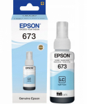 Контейнер с чернилами Epson C13T67354A L800 Light Cyan ink bottle 70ml/ЖЕЛТАЯ НАКЛЕЙКА