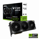 Видеокарта ASUS TUF-RTX5070TI-O16G-GAMING, RTX 5070Ti, 16G OC GDDR7, 256bit, HDMI, DP, BOX