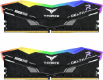 Комплект модулей памяти Team Group T-Force Delta RGB 64Gb (32x2) DDR5 6000MHz, CL38, 1.3V, FF7D564G6000HC38JDC01, RTL