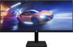 Монитор HP 2V7W6AA X34 Gaming UWQHD 34" IPS,21:9,165Hz,400cd/m2,H178°/V178°,1000:1,1ms,HDMI,DP,Black