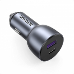 Автомобильное ЗУ Ugreen CD213 USB-C PD+USB-A QC 42.5W Fast Car Charger, 60980