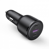 Автомобильное ЗУ Ugreen CD239 2*USB-C PD+USB-A 69W Fast Car Charger, 20467