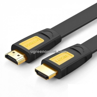 Кабель UGREEN HD101 HDMI Round Cable 15m (Yellow/Black)