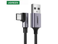 Кабель UGREEN US284 USB AM to USB-C Braided Metallic Cover Cable 1.5m