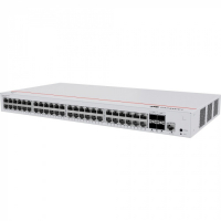 Коммутатор Huawei S220-48P4S (L2, 48*10/100/1000BASE-T ports 380W PoE+, 4*GE SFP ports, AC power)