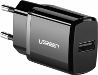 Зарядное устройство UGREEN ED011 USB Wall Charger (Black), 50459