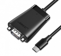 Кабель UGREEN CM253 USB-C to DB 9pin RS232 Cable 1.5m. 70612