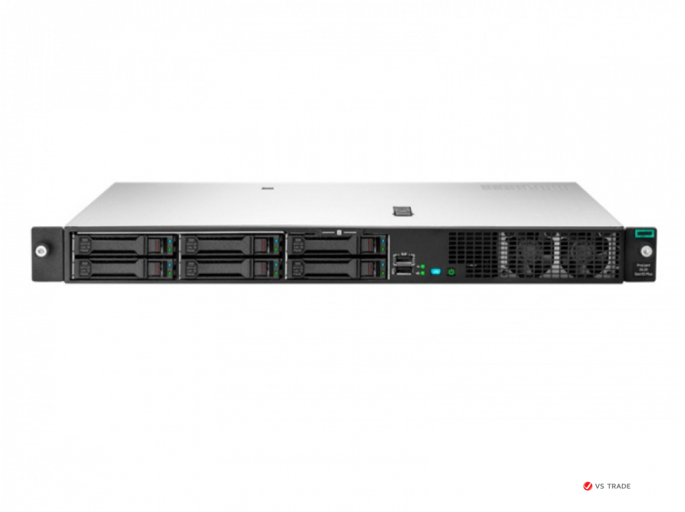 Сервер HPE DL20 Gen10+ P44115-421(1xXeon E-2336(6C-2.9G)/1x16GB/4 SFF BC/Intel VROC SATA SW RAID/2x1GbE/ 1x500Wp/3yw)