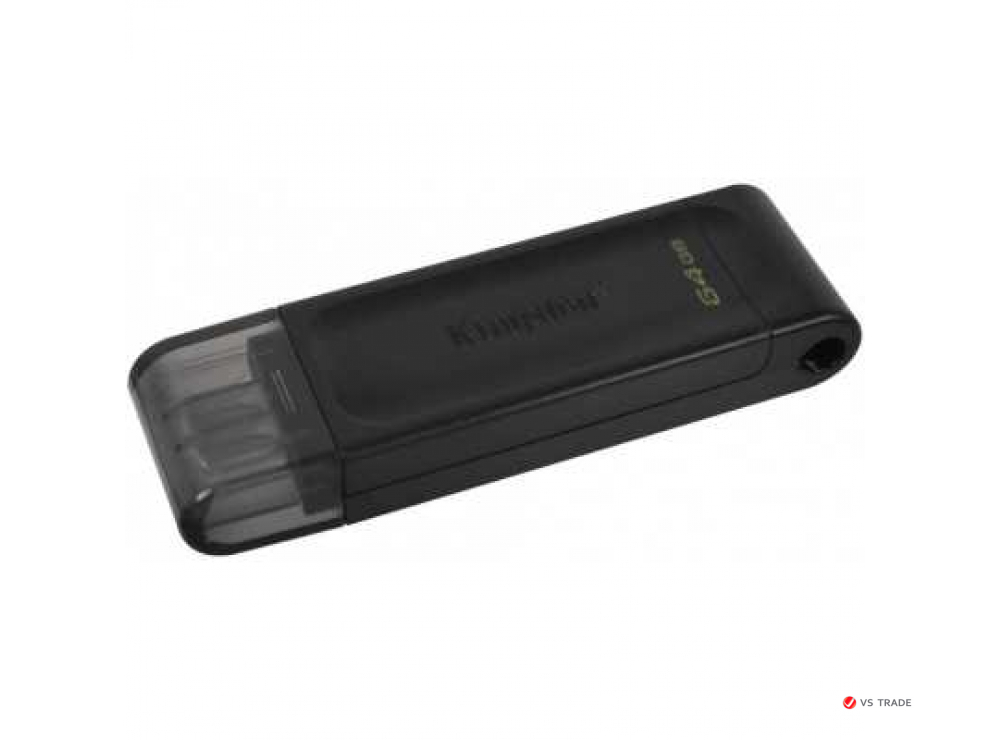USB-Flash Kingston 64GB DT70/64GB Black
