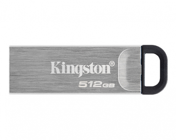 USB- Flash Kingston 512GB DataTraveler Kyson USB3.2 Gen 1 DTKN/512GB,200 МБ/с чтение, 60 МБ/с запись, Silver